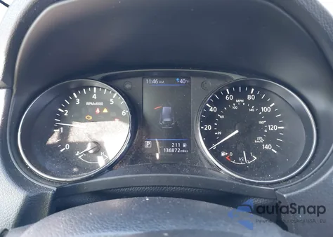 2018 Nissan Rogue Sv из США, поврежденный, VIN KNMAT2MV1JP549826